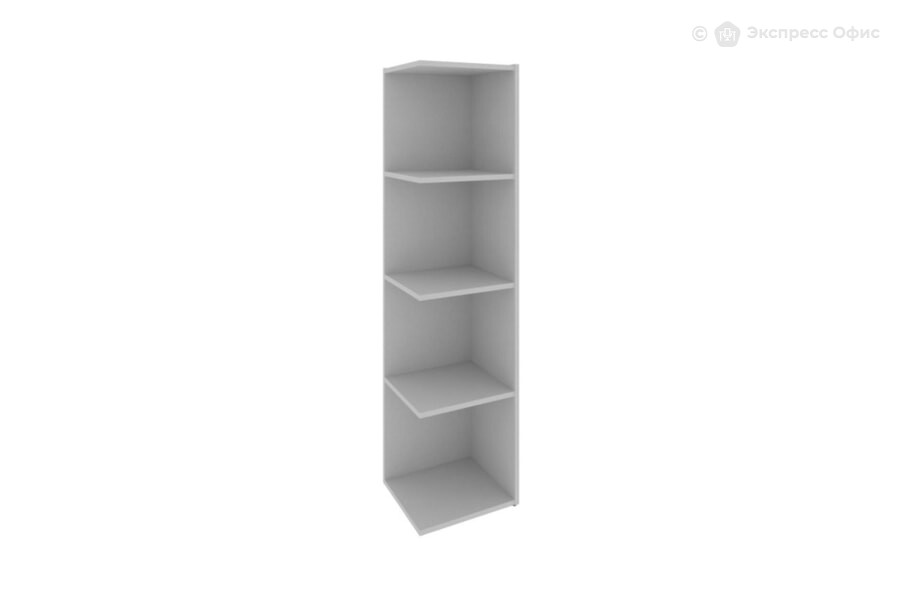  Модуль приставной 4 ячейки Locker Plus LK.PM-4 Серый - фото товара 1 из 3