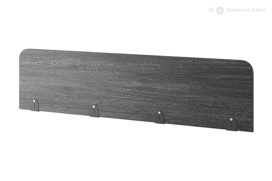  Экран настольный Kobor EV-180 Древесина графит H1123 ST22/Черный муар RAL9005 - фото товара 1 из 1