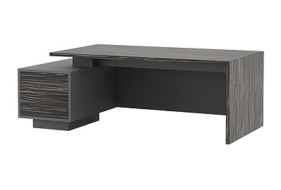 Стол для руководителя на опорной тумбе левый Dali DLI37210012L - фото товара 2 из 4