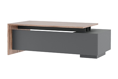 Стол для руководителя на опорной тумбе левый Dali DLI37210032L - фото товара 1 из 4