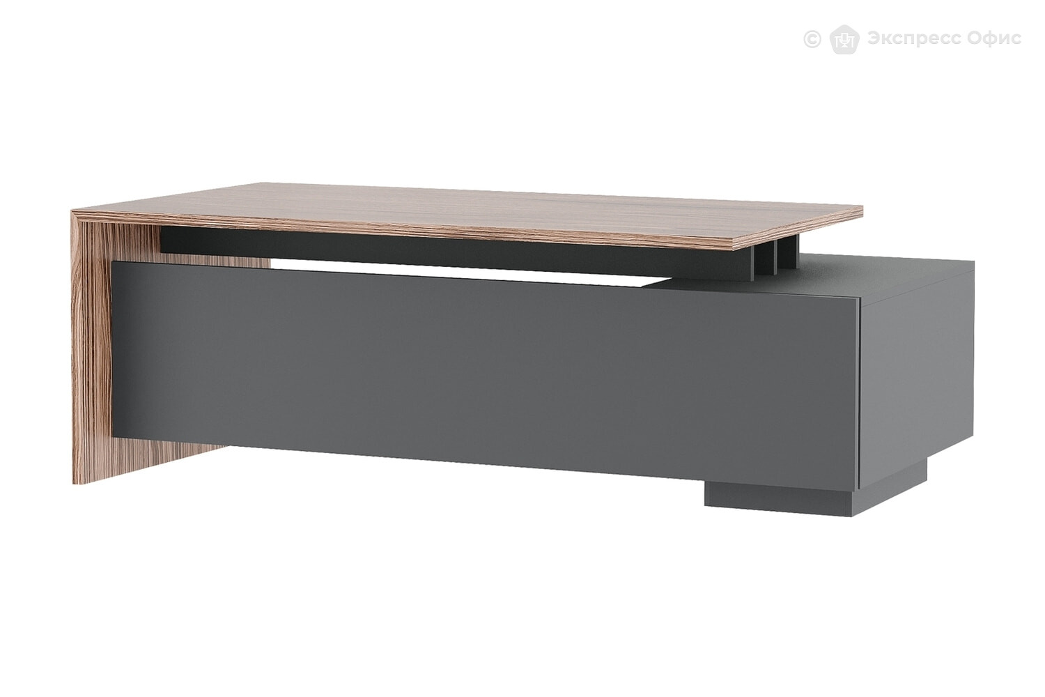Стол для руководителя на опорной тумбе левый Dali DLI37210032L - фото товара 1 из 5