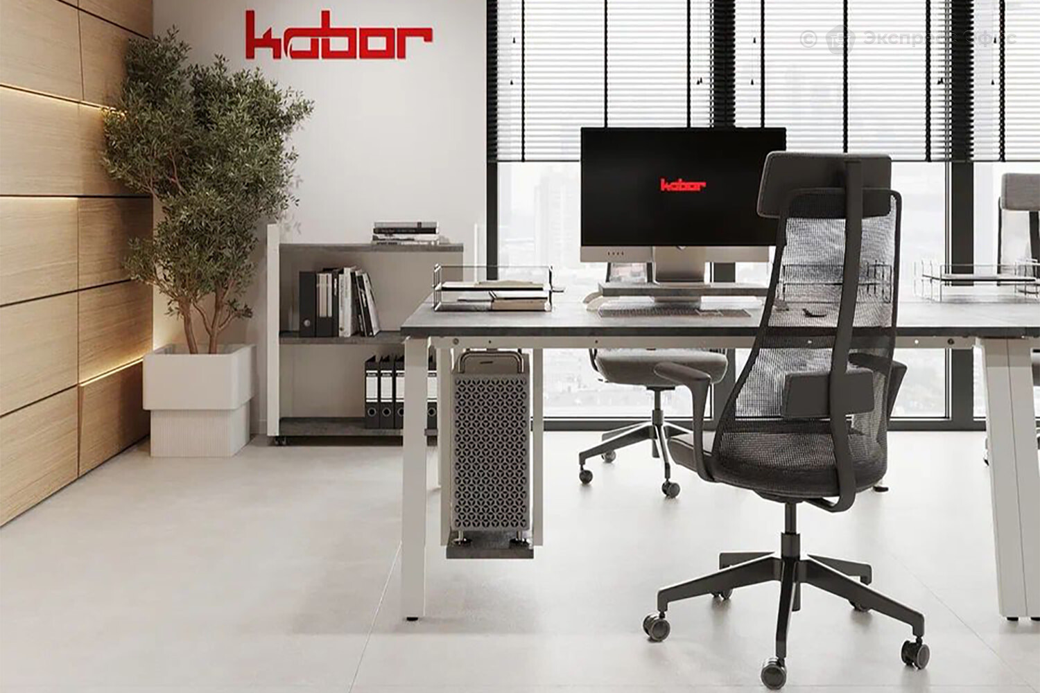 Kobor Бетон чикаго F186 ST9/Белый муар RAL9016