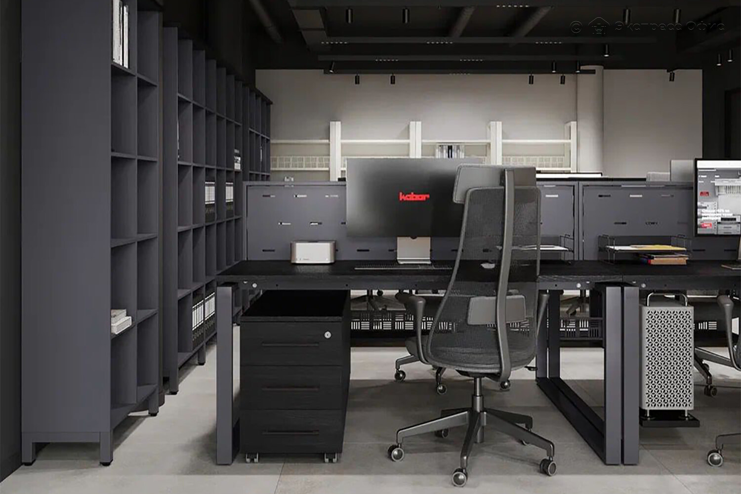 Kobor Древесина графит H1123 ST22/Графит муар RAL7024