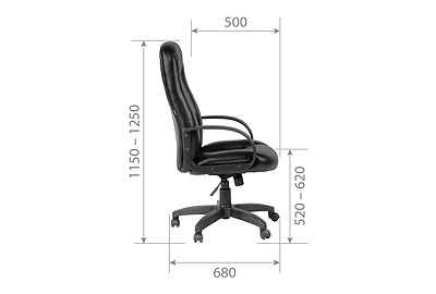 Кресло для руководителя Chairman 685 - фото товара 5 из 7