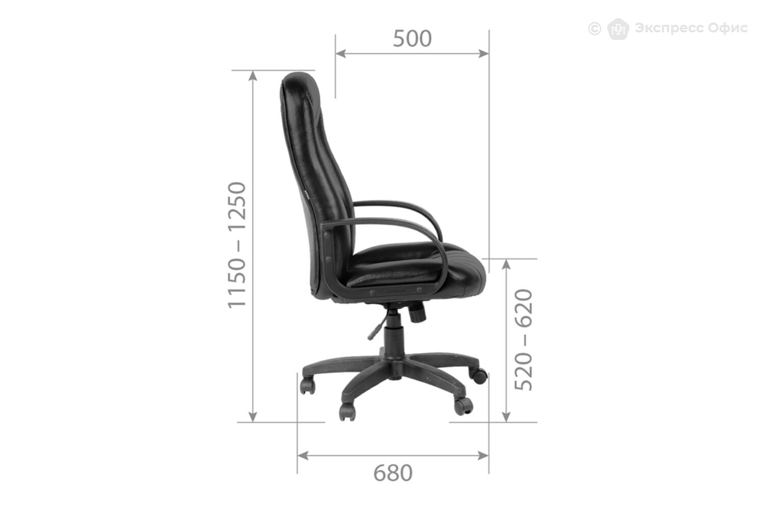 Кресло для руководителя Chairman 685 - фото товара 5 из 8