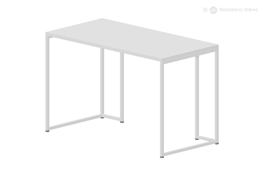  Стол письменный Link LKS126BLBL Белый/Белый металл - фото товара 1 из 1