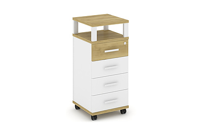 Тумба для документов мобильная Concept CN.TUM-006 W - фото товара 1 из 4