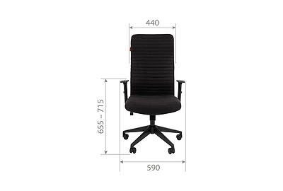 Кресло для руководителя Chairman 611 - фото товара 5 из 7