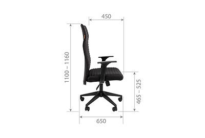 Кресло для руководителя Chairman 611 - фото товара 6 из 7
