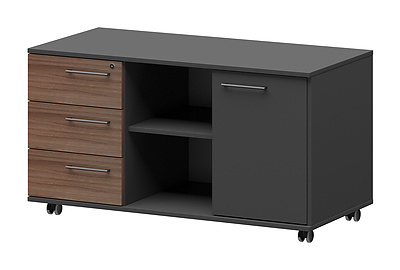Тумба под оргтехнику левая Кортез KZT-62L - фото товара 1 из 3