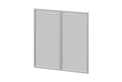 Дверь рамочные стеклянные Кортез KZF-28RS(Б) - фото товара 1 из 2