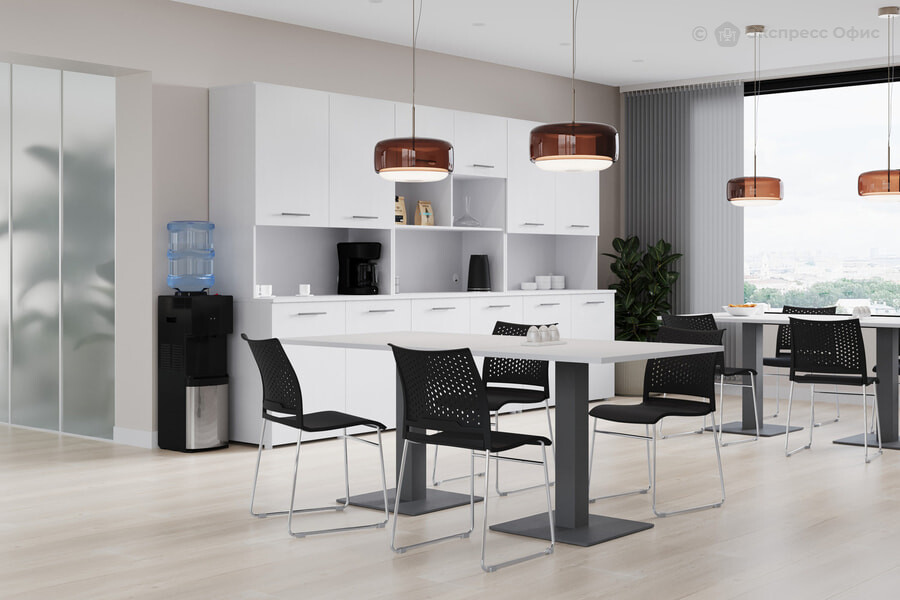 Офисная мини-кухня Fit Белый бриллиант - фото товара 1 из 4