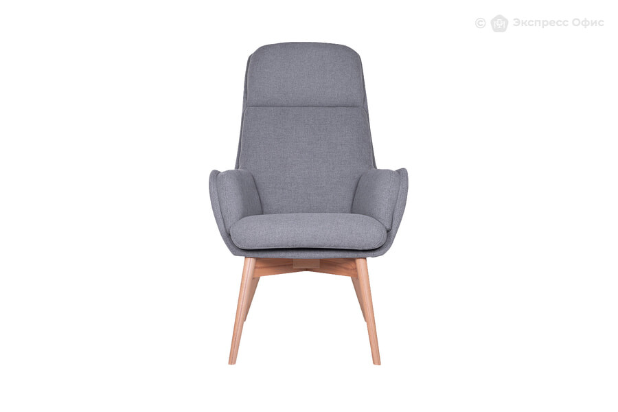  Кресло мягкое Rest LC 03 К-1 Рогожка серая Asteri R139-04 - фото товара 2 из 2