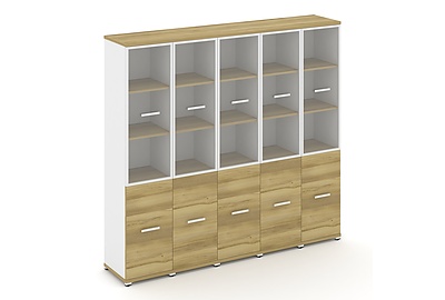 Шкаф для документов Concept CN.STU-552 RPW W - фото товара 1 из 4