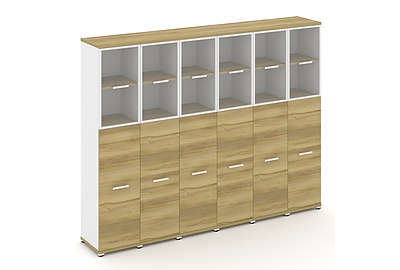Шкаф для документов Concept CN.STU-565 RPW W - фото товара 1 из 4