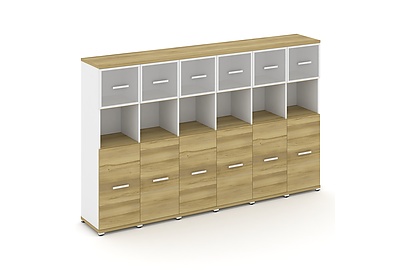 Шкаф для документов Concept CN.STU-465 RMW W - фото товара 1 из 4