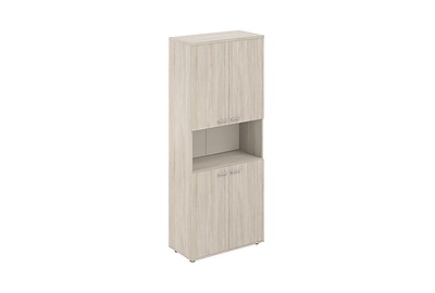 Шкаф для документов высокий с нишей Sigma SG.841.OL.OL.OL - фото товара 1 из 2