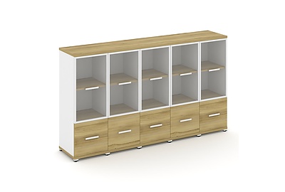 Шкаф для документов Concept CN.STU-352 RPW W - фото товара 1 из 4