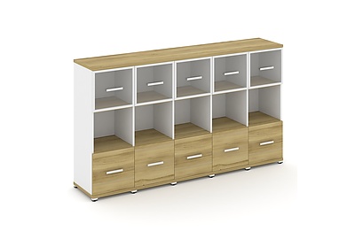 Шкаф для документов Concept CN.STU-355 RPW W - фото товара 1 из 4