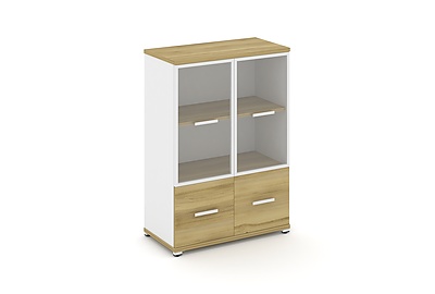 Шкаф для документов Concept CN.STS-312 RPW W - фото товара 1 из 4