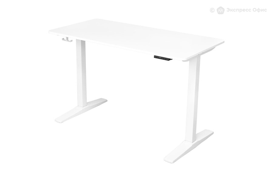  Стол компьютерный игровой с подъемным механизмом Knight Table T2 Белый - фото товара 1 из 3