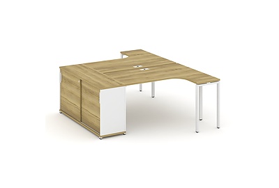 Стол-бенч с опорным шкафом-купе Concept CN.DSA-217 W - фото товара 1 из 4
