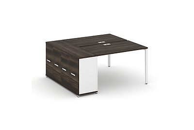 Стол-бенч с опорным распашным шкафом Concept CN.DRS-218 W - фото товара 1 из 4