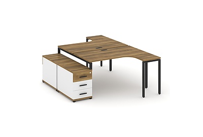 Стол-бенч с двойной опорной тумбой Concept CN.DSA-301 B - фото товара 2 из 5