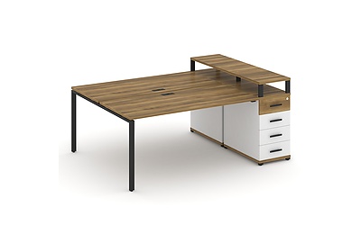 Стол-бенч с одной опорной тумбой Concept CN.DRS-412 B - фото товара 1 из 4