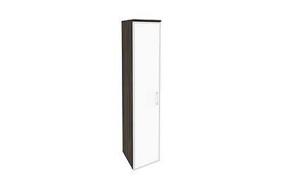 Шкаф для документов высокий узкий левый Onix O.SU-1.10 R (L) white - фото товара 1 из 2