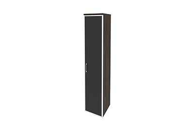 Шкаф для документов высокий узкий правый Onix O.SU-1.10 R (R) black - фото товара 1 из 2