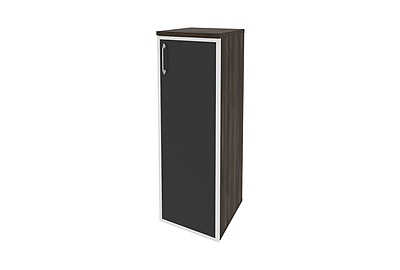 Шкаф для документов средний узкий правый Onix O.SU-2.4 R (R) black - фото товара 1 из 2