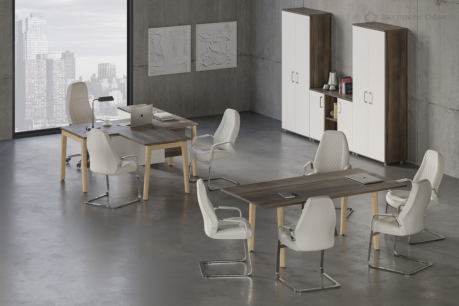 Кабинет руководителя Onix Wood Direct - фото товара 2 из 3