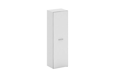 Шкаф для одежды узкий универсальный Cross CR.GB-102 white - фото товара 1 из 3