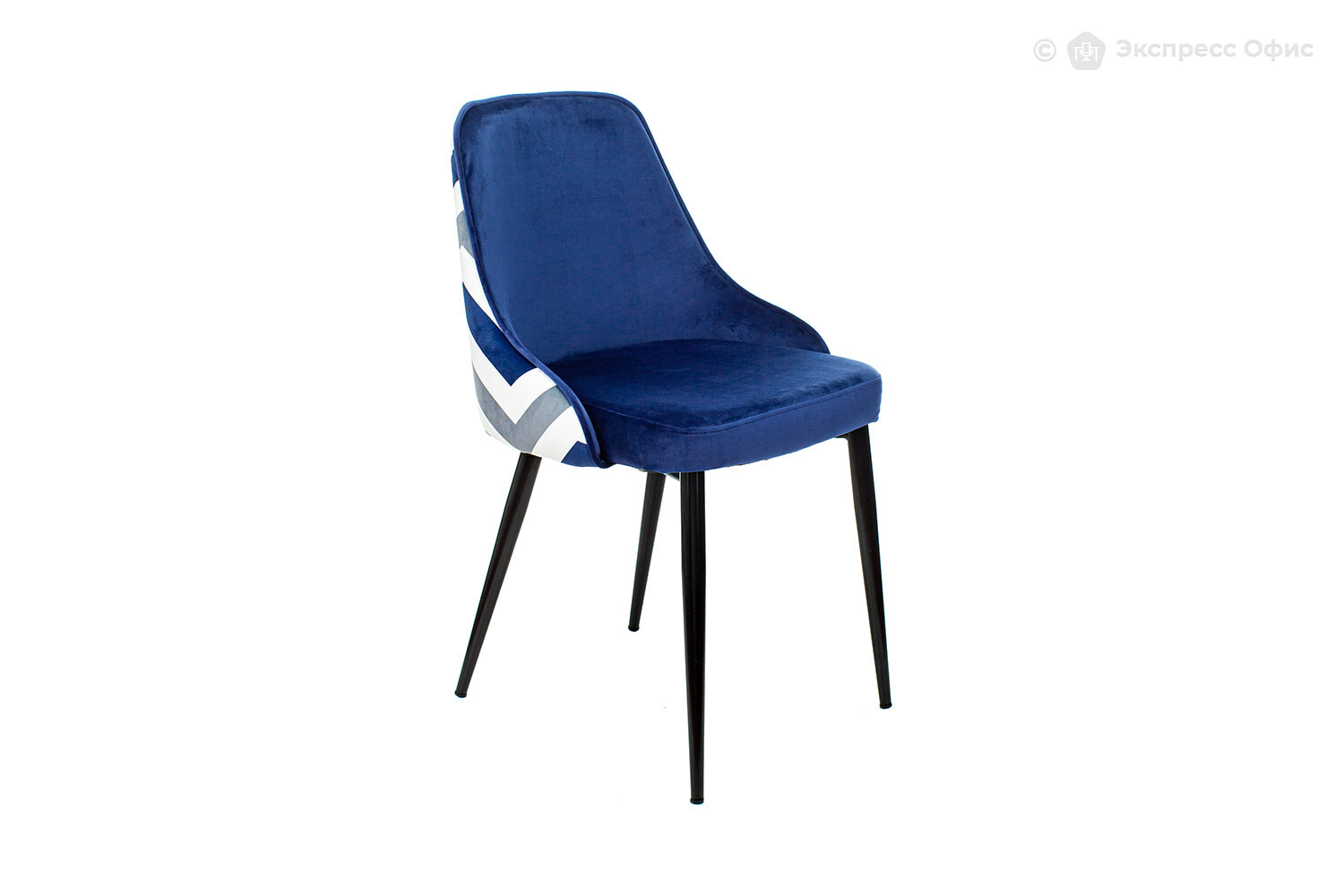 Комплект стульев Бюрократ KF-5_2 (2шт.) KF-5/ZIG/DBLUE_2 - фото товара 2 из 7