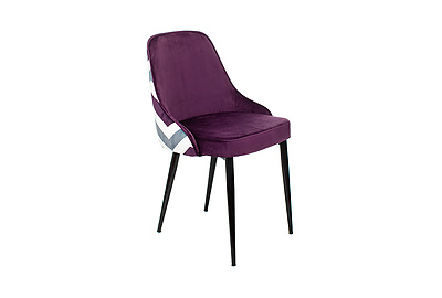 Комплект стульев Бюрократ KF-5_2 (2 шт) KF-5/ZIG/VIOLET_2 - фото товара 2 из 6