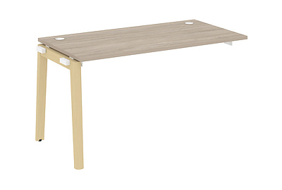 Модуль бенч-системы линейный, на деревянных опорах Onix wood OW.1.NRS-3.7 - фото товара 1 из 3
