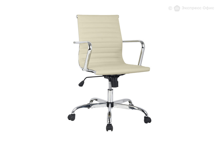  Кресло офисное College H-966L-2 Кожа PU бежевая - фото товара 1 из 3