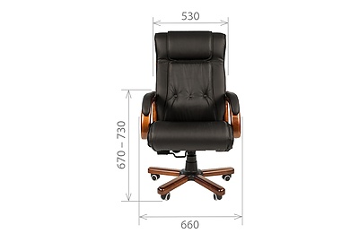 Кресло для руководителя Chairman 653 - фото товара 4 из 6