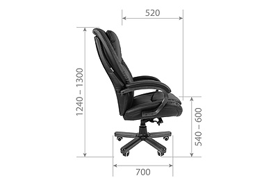 Кресло для руководителя Chairman 408 - фото товара 5 из 5