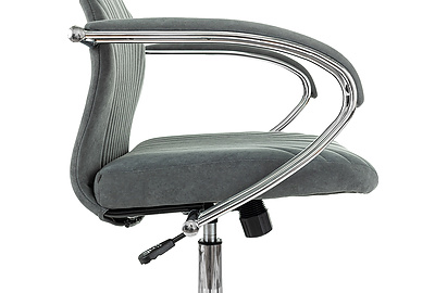 Кресло для руководителя Бюрократ CH-610SL/FABR-DGREY - фото товара 7 из 9