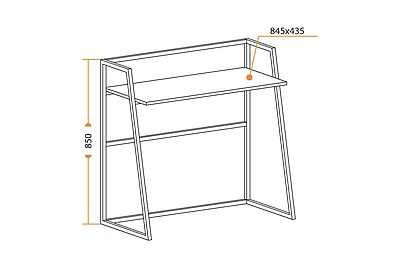 Стол компьютерный WD-11 - фото товара 7 из 8