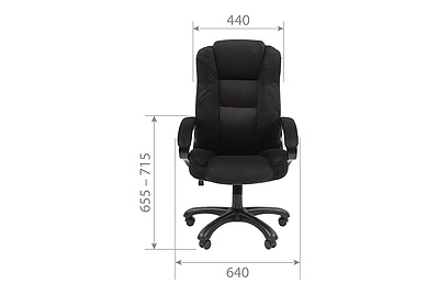 Кресло для руководителя Chairman Home 600 - фото товара 4 из 6