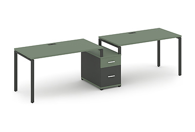 Стол-бенч на 2 места Concept CN.ORS-307 W - фото товара 1 из 3