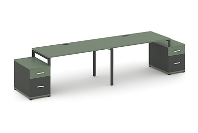 Стол-бенч на 2 места Concept CN.ORS-323 W - фото товара 2 из 4
