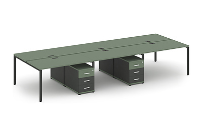 Стол-бенч на 6 мест Concept CN.DRS-343 W - фото товара 1 из 3