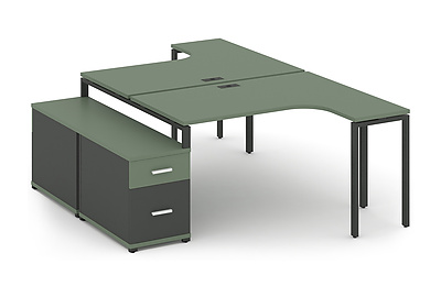 Стол-бенч эргономичный правый Concept CN.DSA-303 W - фото товара 2 из 4