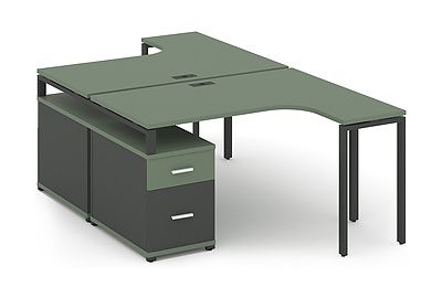 Стол-бенч эргономичный правый Concept CN.DSA-303 W - фото товара 1 из 4