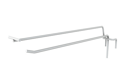 Крючки одинарные с ценникодержателем L300 17078-300 - фото товара 1 из 2