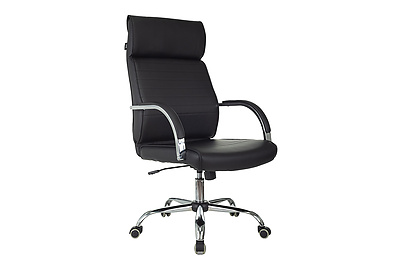 Кресло для руководителя Бюрократ T-8010SL/BLACK - фото товара 1 из 7